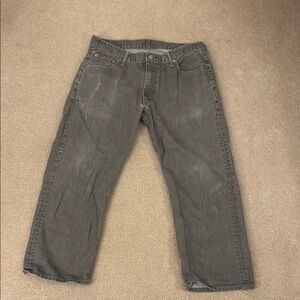 Levi's Gray Relaxed Jeans